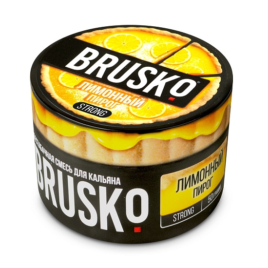 Купить Brusko Strong - Лимонный пирог 50г