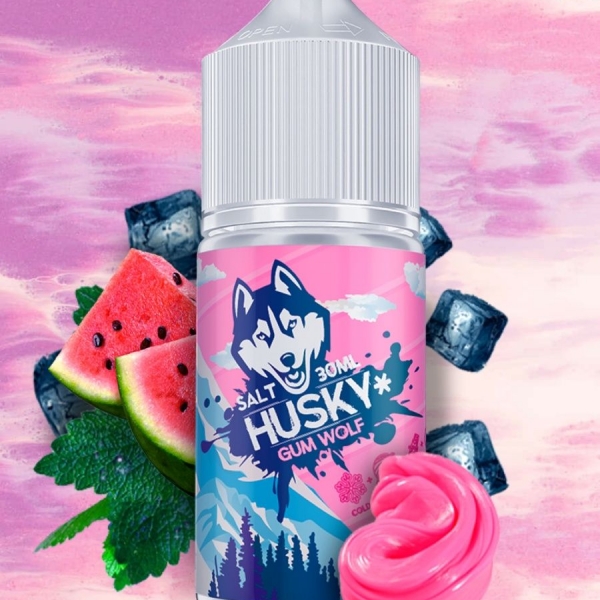 Купить Husky Salt Malaysian Series - Gum Wolf (Арбуз с ментолом) 30мл №2