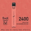 Купить RandM Switch - Cola ice & watermelon ice (2 вкуса в 1), 2400 затяжек, 20 мг (2%)